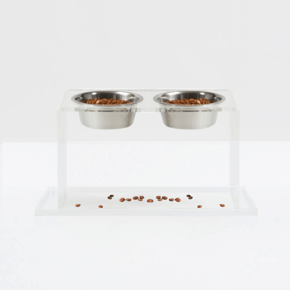 Clear Overflow Feeder Tray
