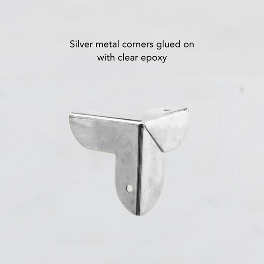 Campaign Corners Silver Feeder