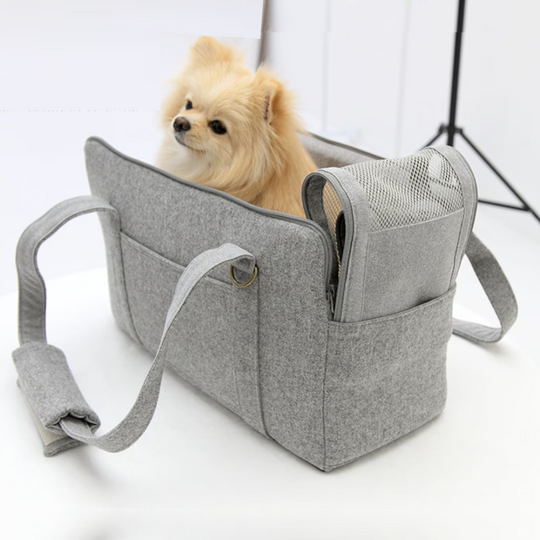 Merino Zipper Travel Pet Carrier | Options