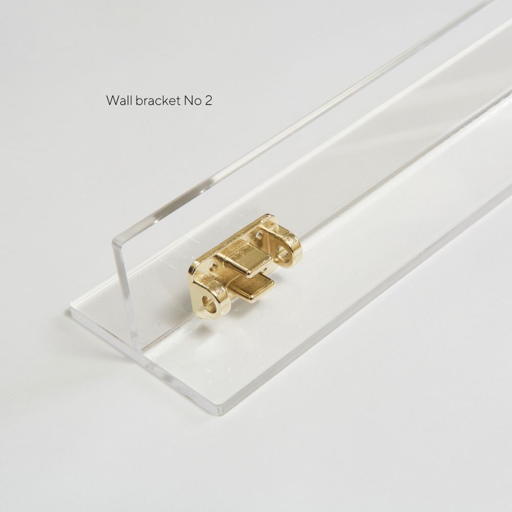 Wall Mounted Clear Pet Gate Zig Zag | Options