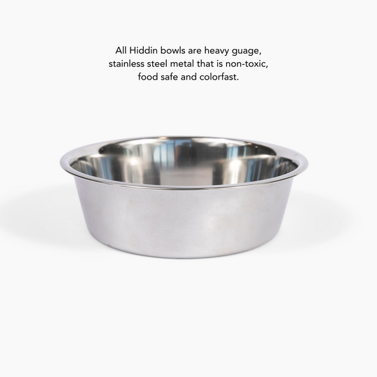 Clear Slanted Silver Bowl Feeder | Options