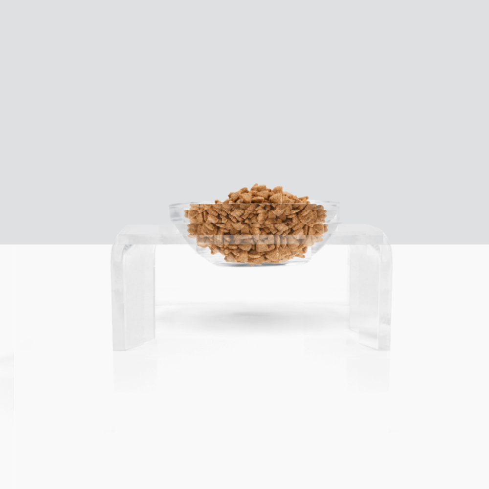 Single Glass Bowl Feeder