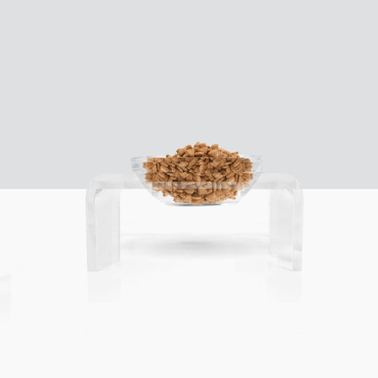Single Glass Bowl Feeder