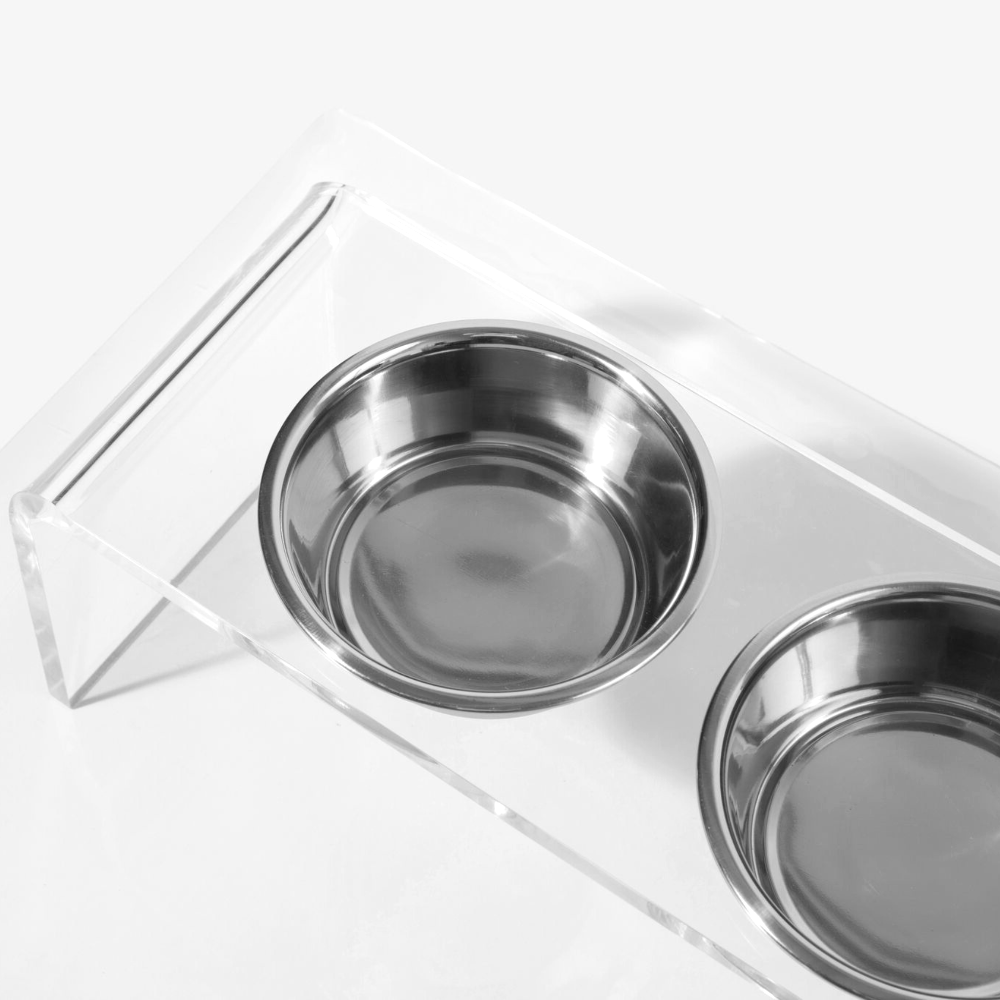 Medium Triple Silver Feeder