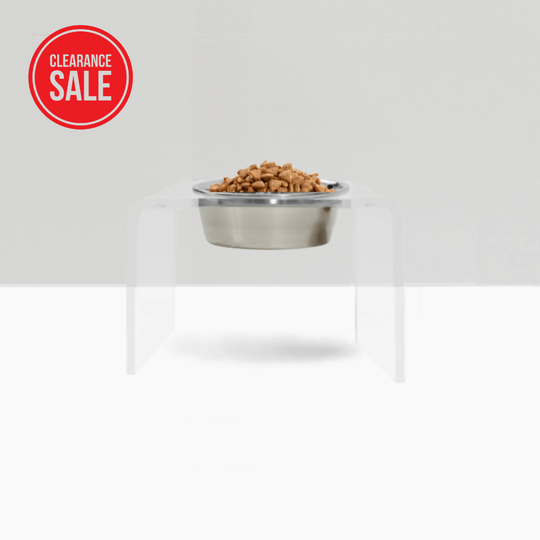 Single Medium Silver Feeder