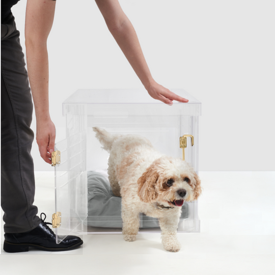 Small Crate (Gold Latch)