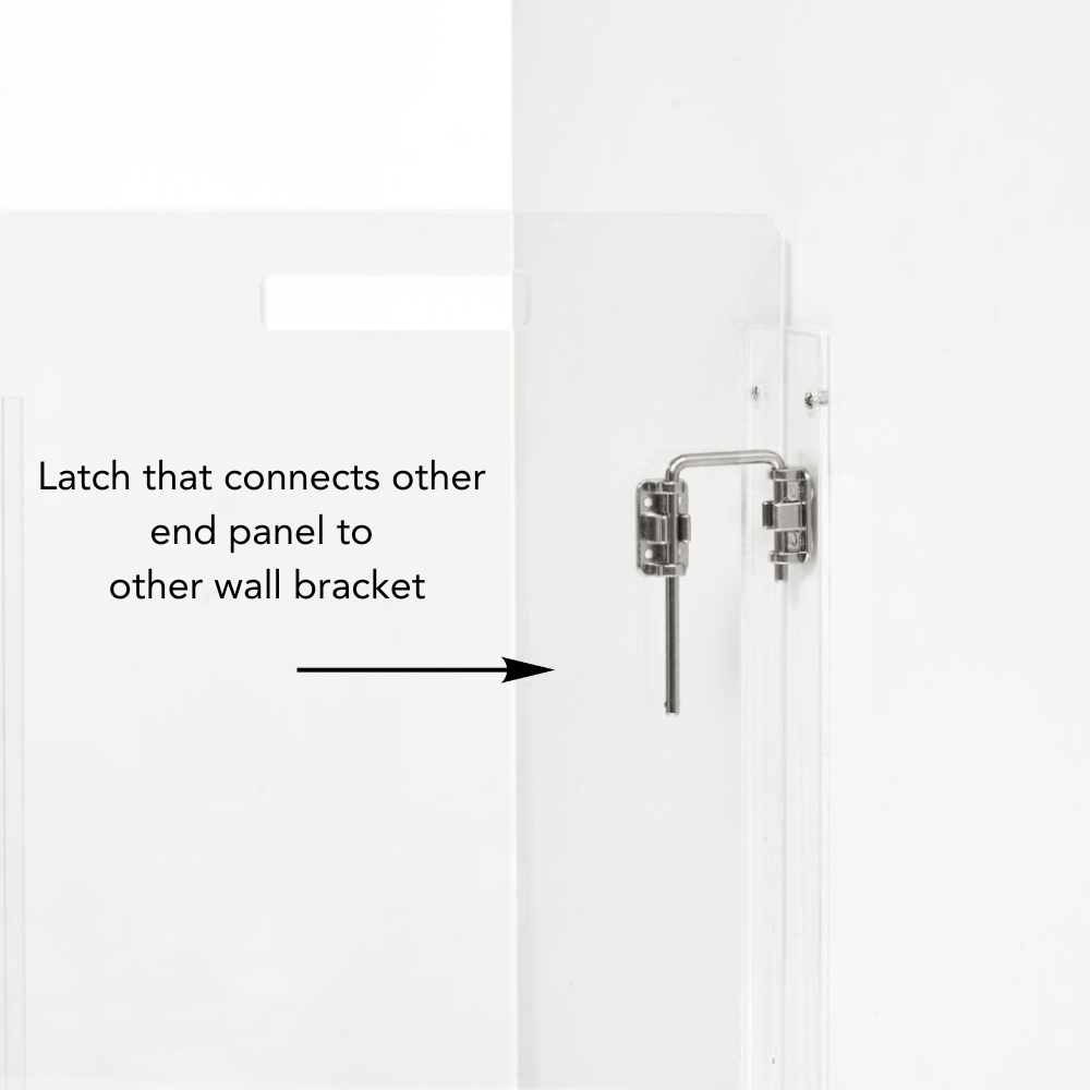 Wall Mount Zig Zag Gate (Low)