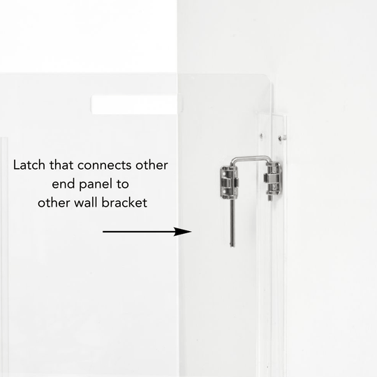Wall Mount Zig Zag Gate (Low)