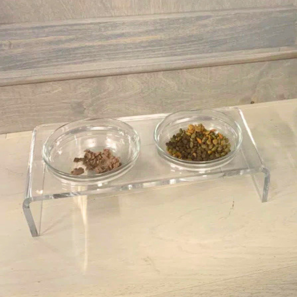 Glass Bowl Feeder