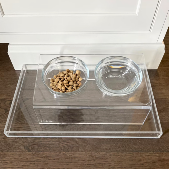 Clear Overflow Feeder Tray