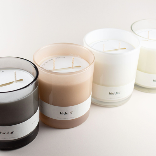 Hiddin Pet Deodorizing Glass Candle