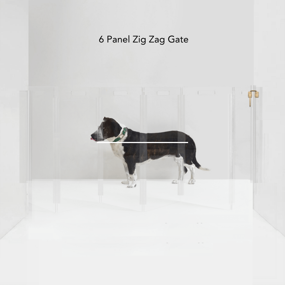 Wall Mount Zig Zag Gate (Tall)