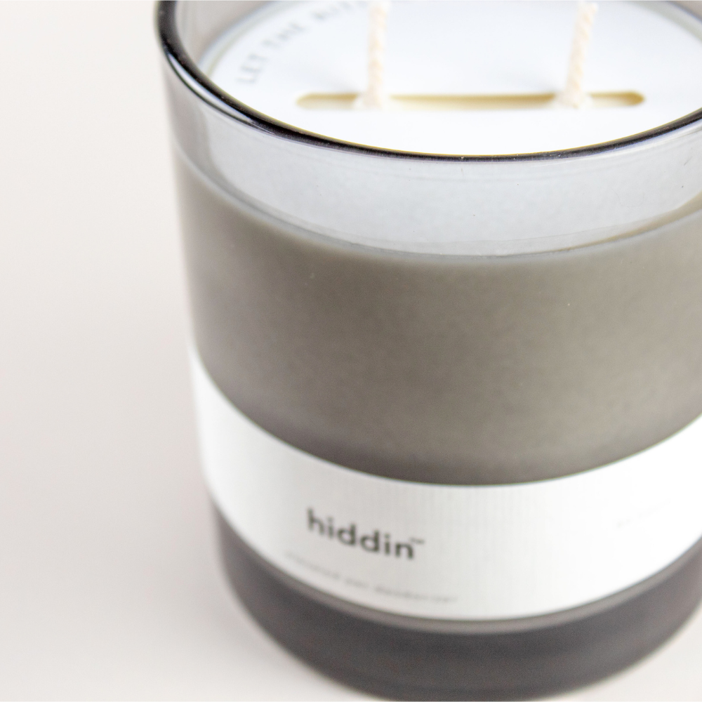 Hiddin Pet Deodorizing Glass Candle