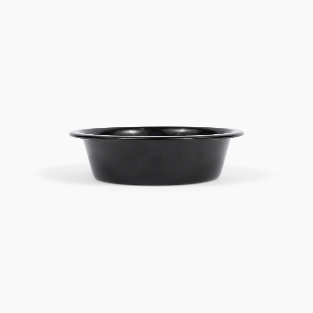 hiddin bronze brown lucite dog bowl feeder