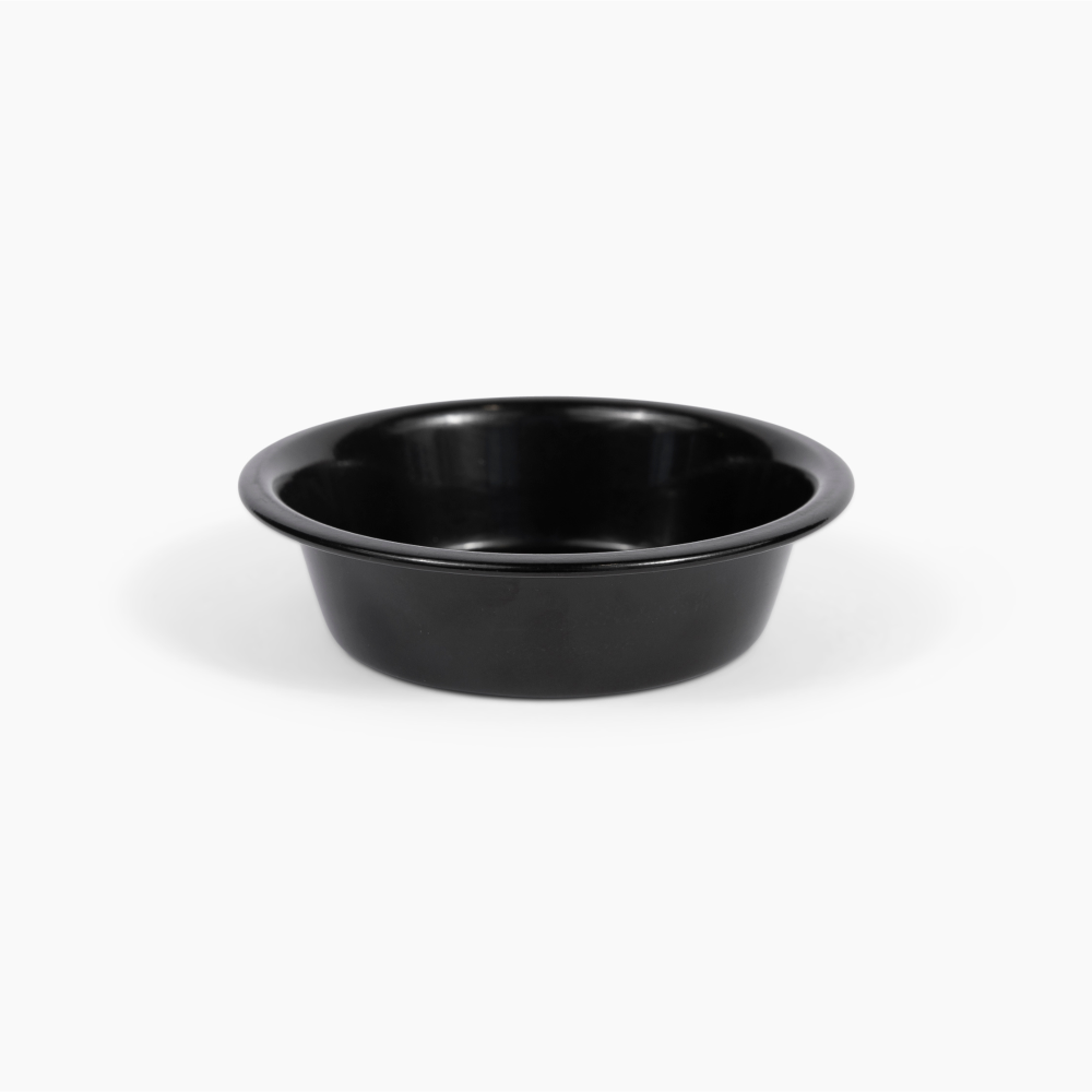 hiddin bronze brown lucite dog bowl feeder