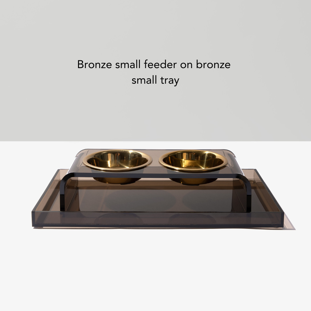 Bronze Overflow Feeder Tray