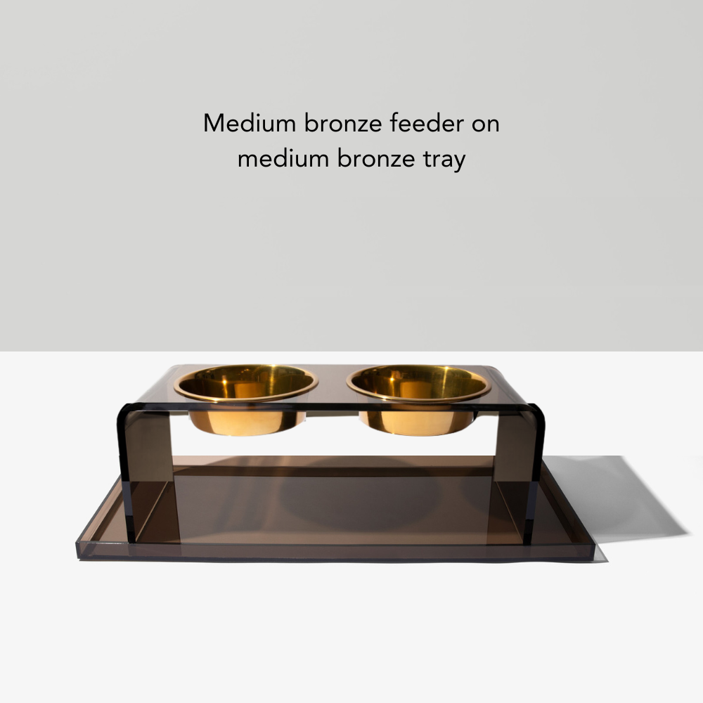 Bronze Overflow Feeder Tray