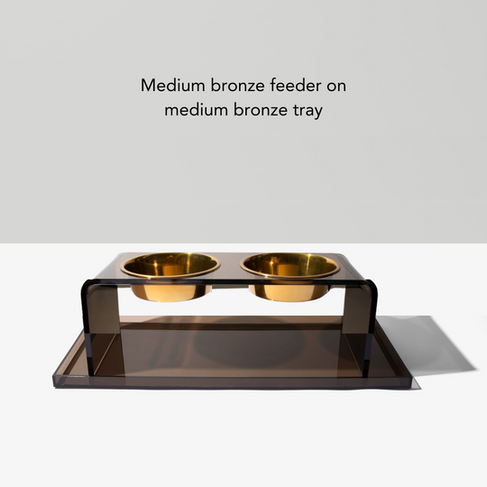 Bronze Overflow Feeder Tray