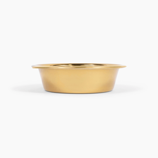 Monogram Slant Gold Feeder