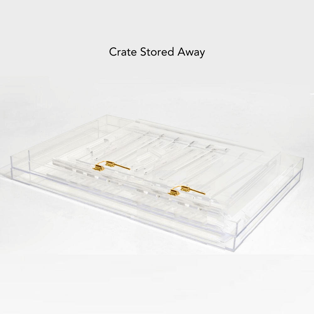 Small Crate (Gold Latch)