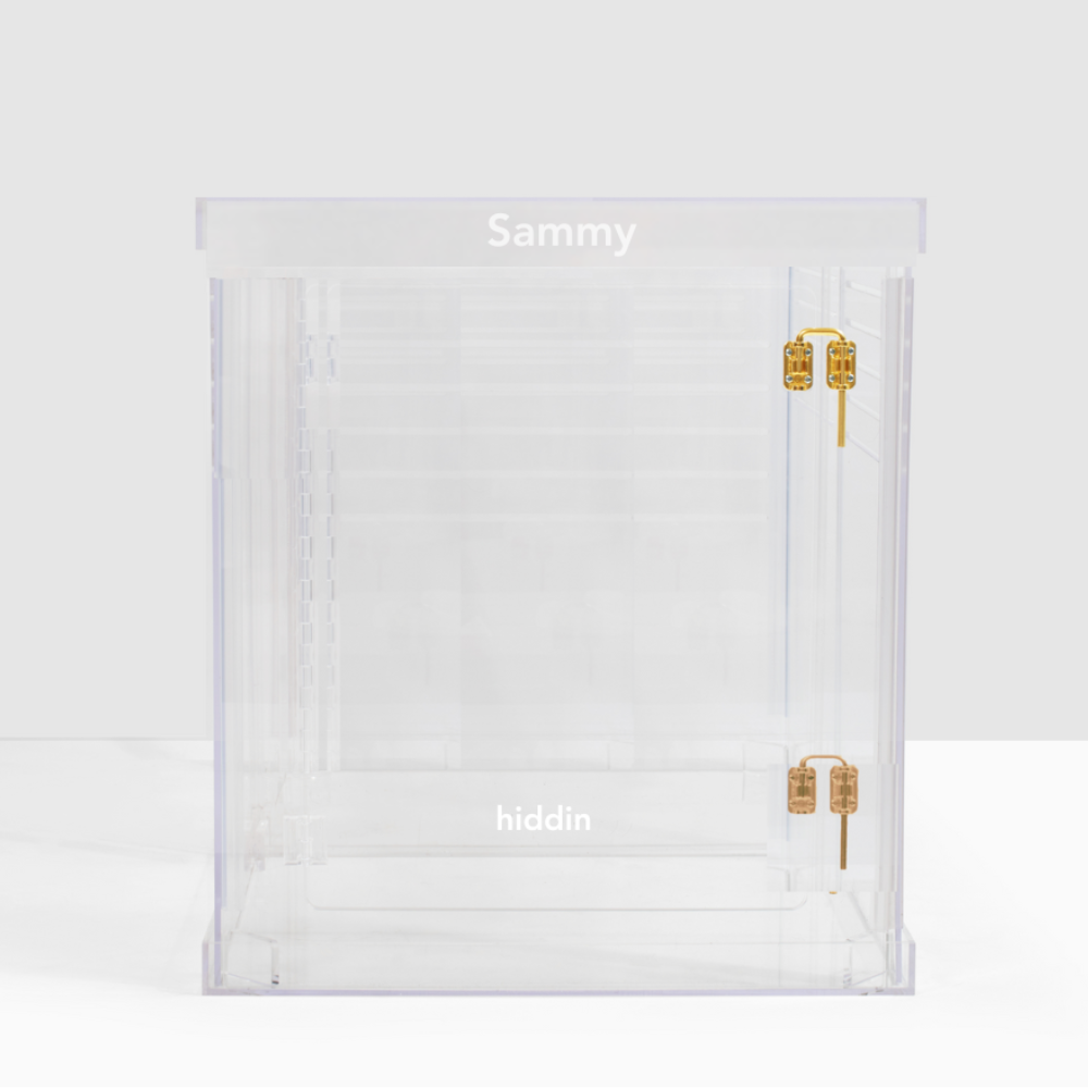 Monogram Large Crate (Gold Latch)