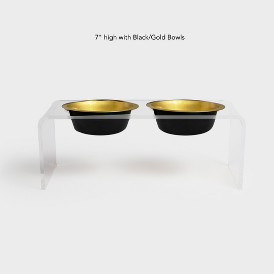 Metallic Glam Dog Bowl Set | Options