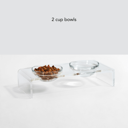 Small Glass Bowl Feeder