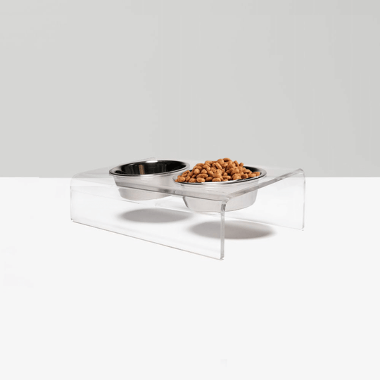 Slant Silver Feeder