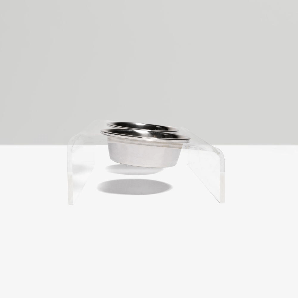 Slant Silver Feeder
