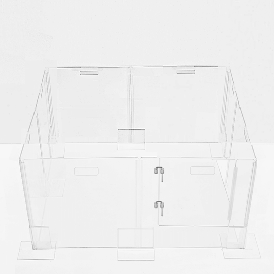 Clear Pet Playpen, 32" High with Door