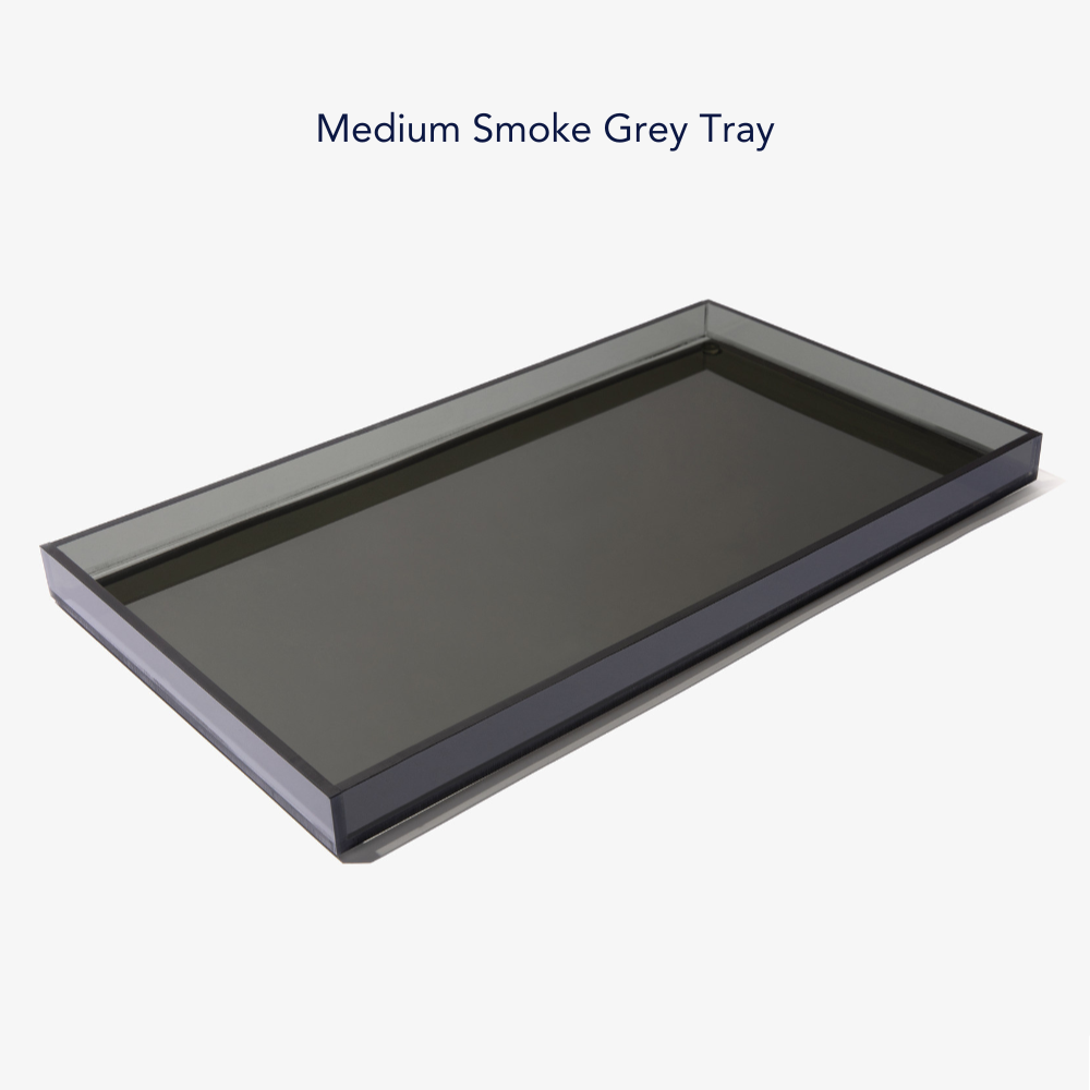 Smoke Grey Overflow Tray