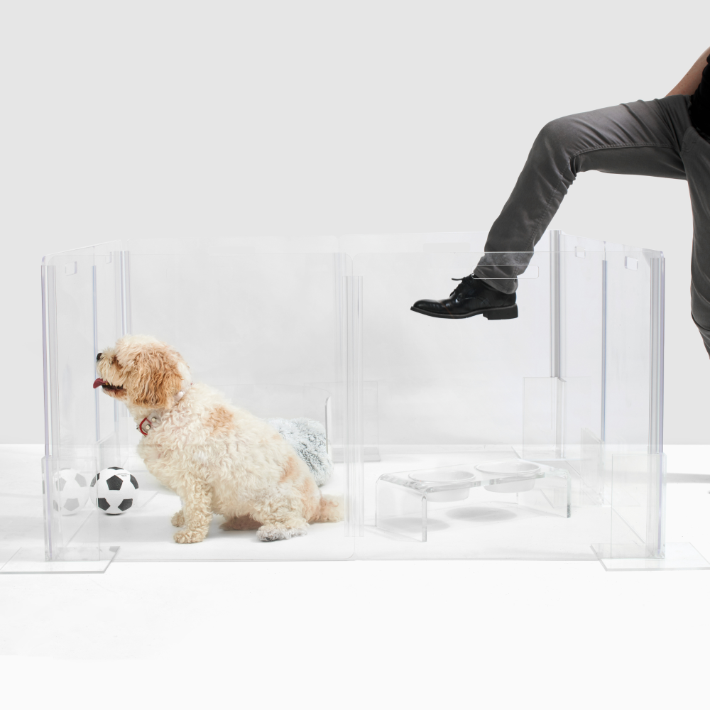 Transparent pet playpen outlet