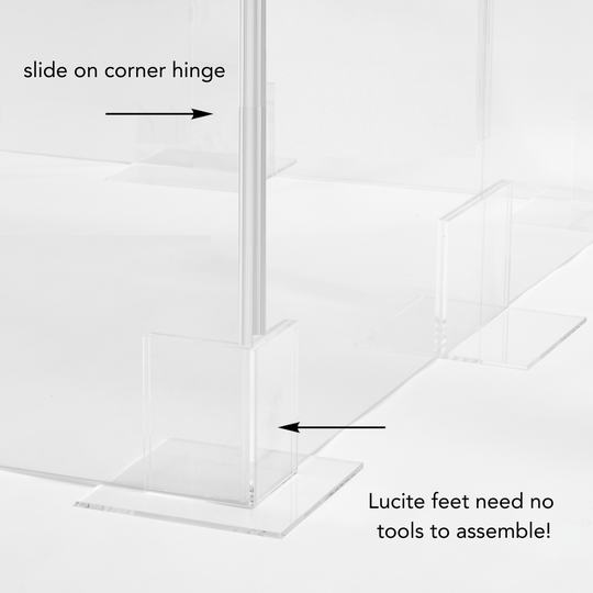Clear Pet Playpen, 32" High with Door | Options
