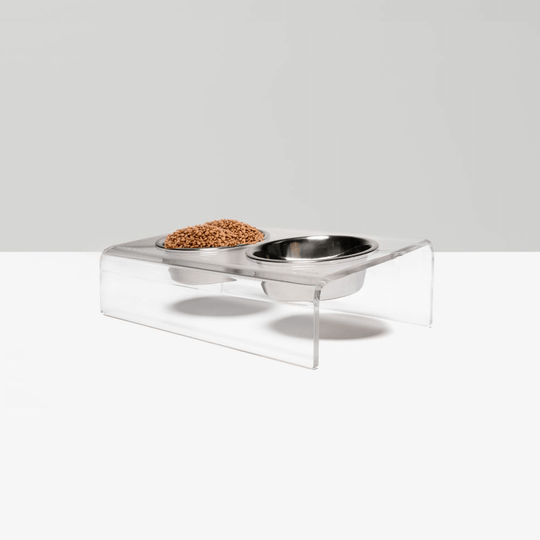 Slant Silver Feeder