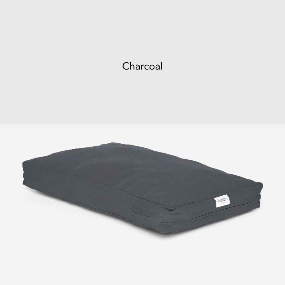 hiddin grey pet bed cushion