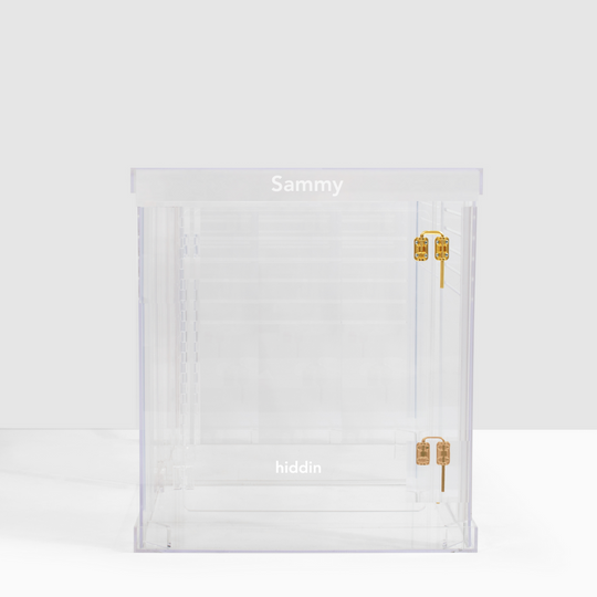 Monogram Medium Crate (Gold Latch)