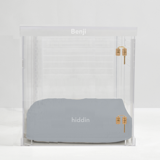 Monogram Large Crate (Gold Latch)