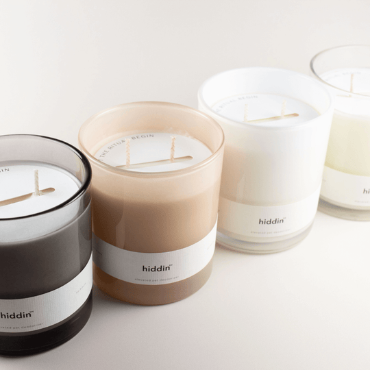 Hiddin Pet Deodorizing Glass Candle
