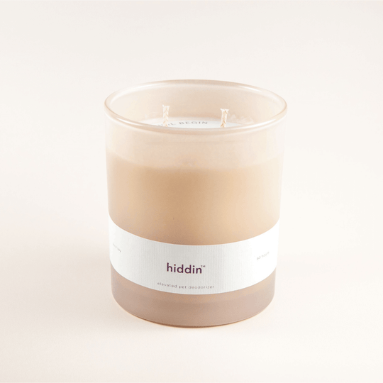 Hiddin Pet Deodorizing Glass Candle