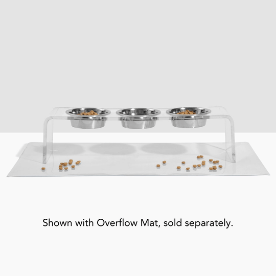 Medium Triple Silver Feeder
