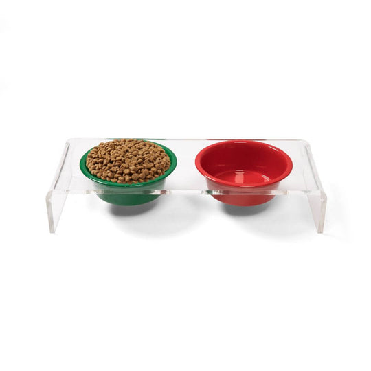 Holiday Double Pet Feeder | Limited Edition