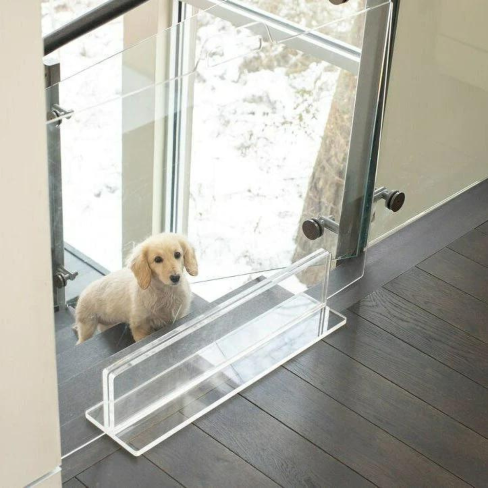 Clear Freestanding Pet Gate Panel | Options