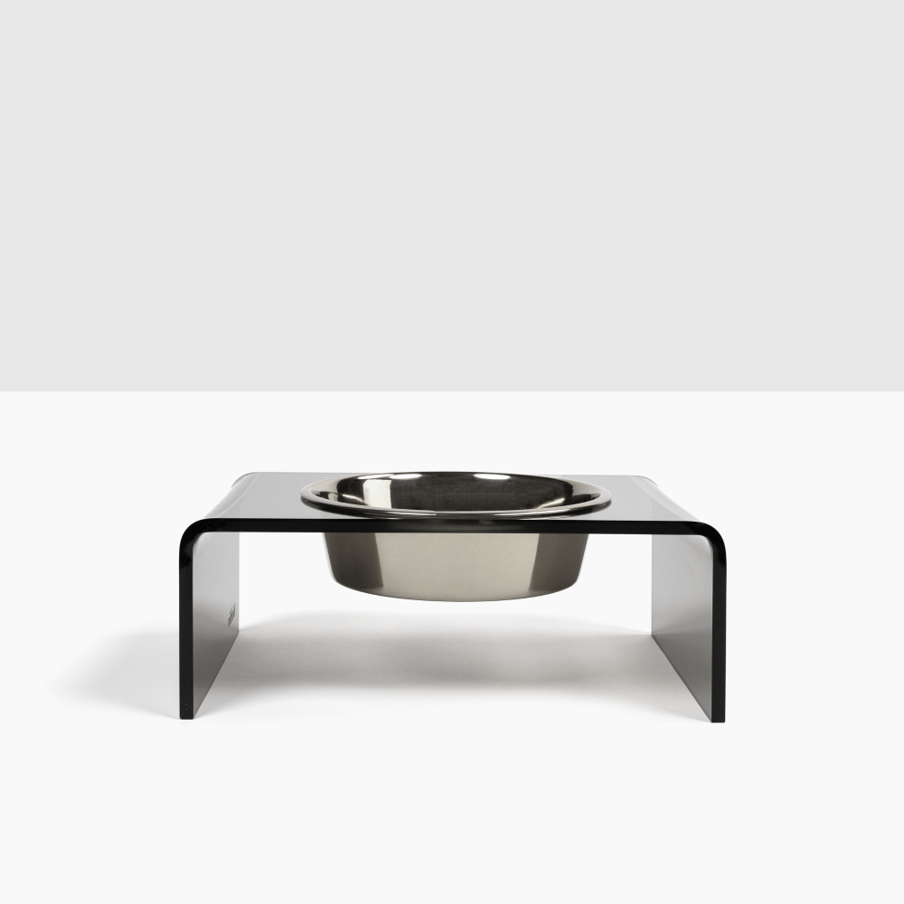 Single Smoke Grey Feeder