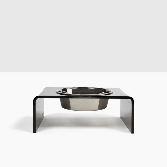 Single Smoke Grey Feeder