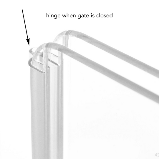 Add-On Replacement Panel/Hinge  (For Low Zig Zag Gate)