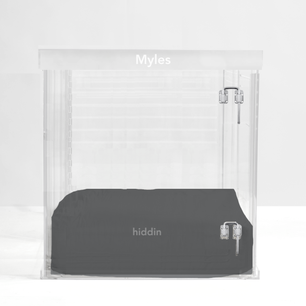 Monogram Large Crate (Silver Latch)