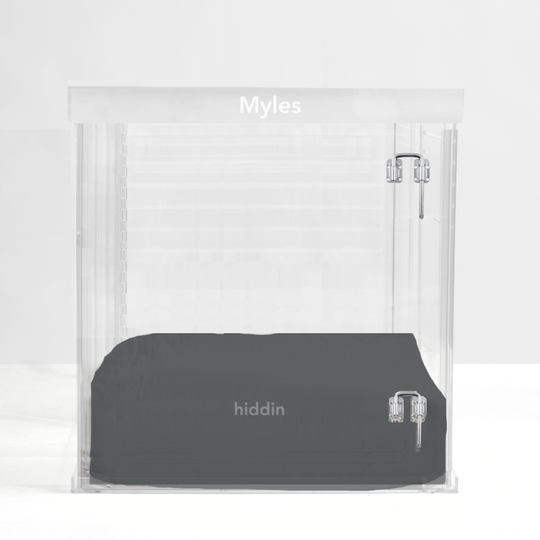 Monogram Large Crate (Silver Latch)