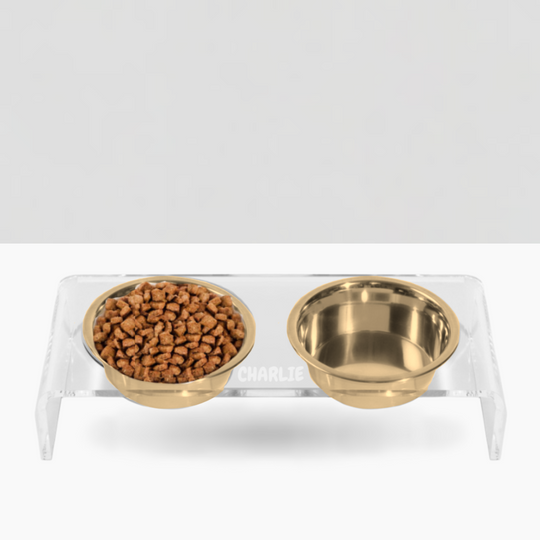 Monogram Gold Feeder