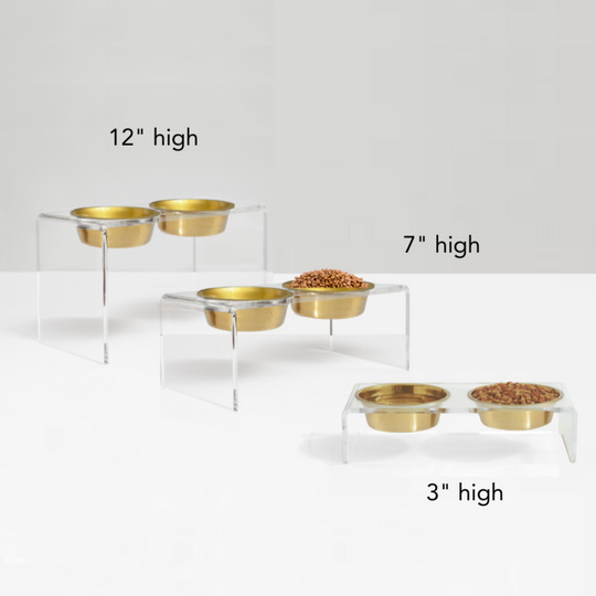 Monogram Gold Feeder
