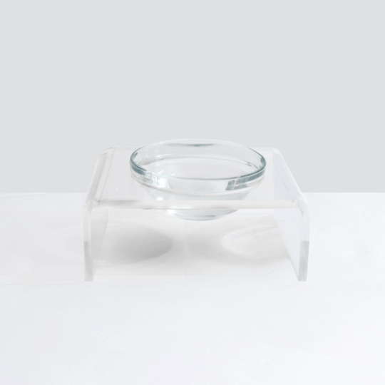 Single Glass Bowl Feeder